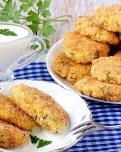 Биточки пшенные