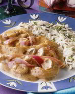 Индейка в сливочном соусе