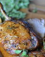 Корейка свиная на кости в духовке