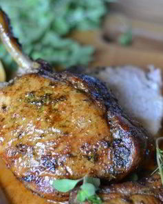 Корейка свиная на кости в духовке