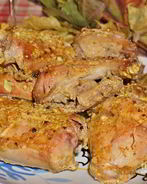 Кролик в кефире