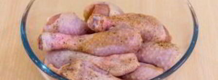 куриная голень в слоеном тесте. Шаг 3