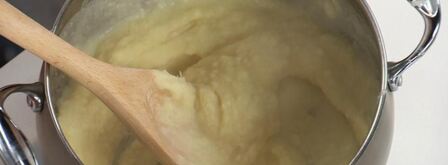 куриная грудка с козьим сыром и правильным пюре из картофеля. Шаг 9