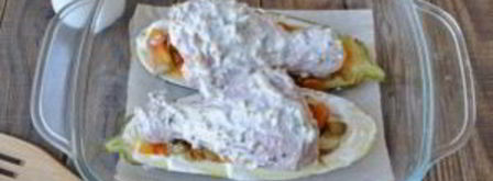 куриная ножка в лодочке. Шаг 7