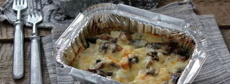 куриное филе с грибами в кефире. Шаг 15