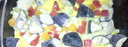 куриное филе с овощами в духовке. Шаг 7