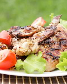 Куриные крылышки на гриле