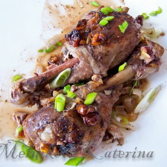 Рецепт куриных ножек в ореховом соусе