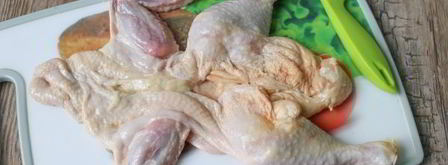 курица, фаршированная блинами. Шаг 6