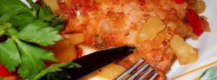 курица с ананасами. Шаг 15