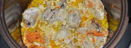 курица со сметаной в мультиварке. Шаг 5