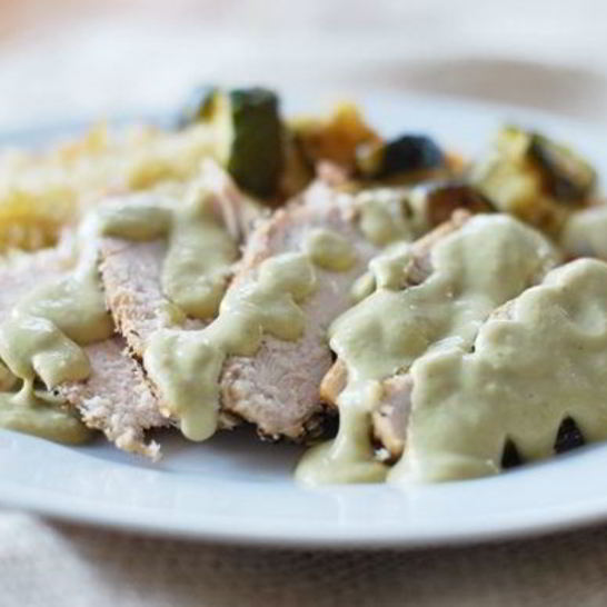 Рецепт курицы в сырном соусе