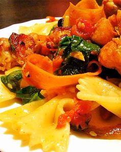 Мясо с замороженными овощами