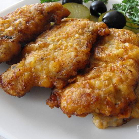 Рецепт отбивных из свинины на сковороде в кляре