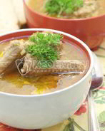 Ребрышки тушеные с овощами