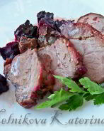 Ростбиф с острой свеклой