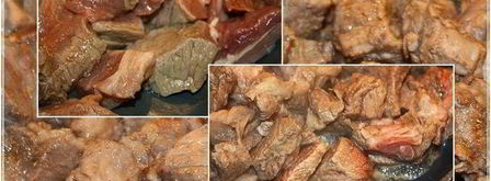 свинина с картошкой из русской печи. Шаг 5