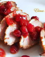 Утиные грудки с клюквой