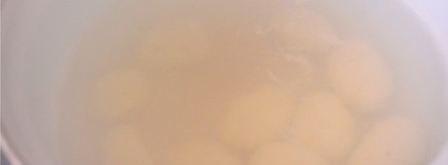 ньокки из творога с черничным соусом и сливками. Шаг 9