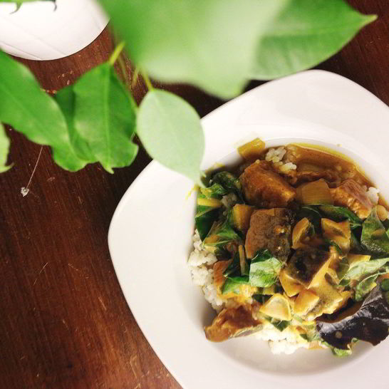 Рецепт баклажанов карри