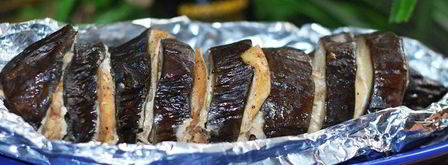 баклажаны с куриным филе. Шаг 7