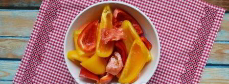 баклажаны, запеченные в духовке с помидорами. Шаг 8