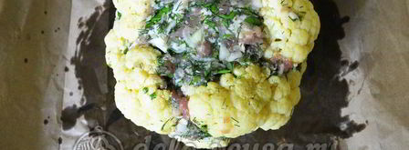 фаршированная цветная капуста. Шаг 12