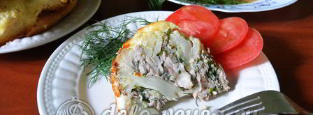 фаршированная цветная капуста. Шаг 16