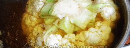 фаршированная цветная капуста. Шаг 5