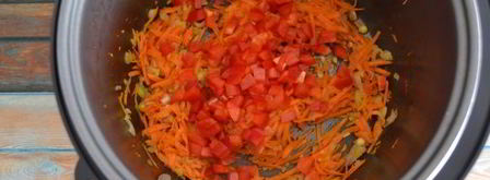 фаршированные кабачки в мультиварке. Шаг 10