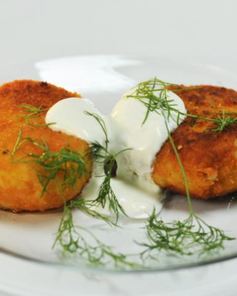 Фаршированные картофельные биточки