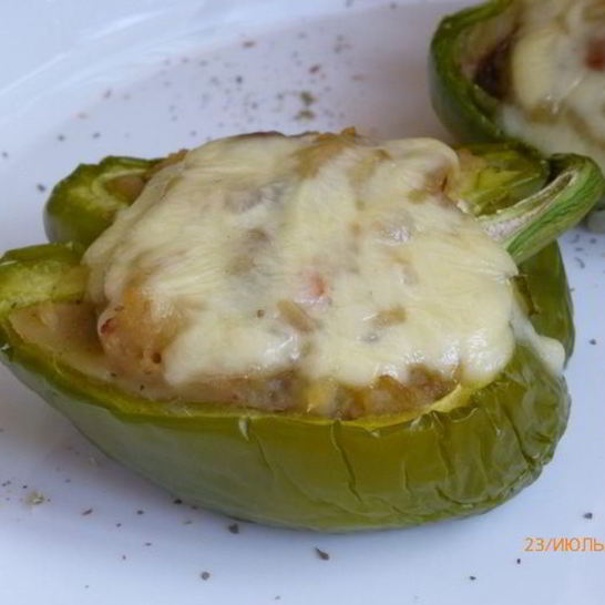 Рецепт фаршированных перцев без мяса