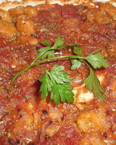 Гигандес плаки — крупная белая фасоль в духовке