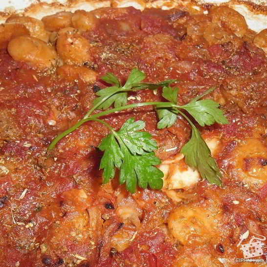 Рецепт гигандеса плаки — крупной белой фасоли в духовке