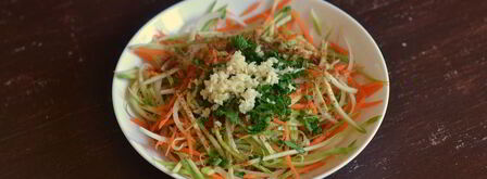 кабачки по-корейски. Шаг 7