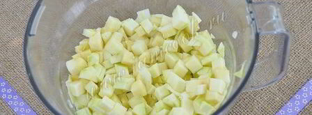 кабачки тушеные в морковном соке c чечевицей. Шаг 7