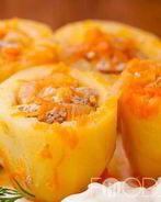 Картошка фаршированная фаршем