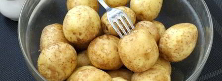 молодой картофель, запеченный в рукаве в духовке. Шаг 6