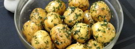 молодой картофель, запеченный в рукаве в духовке. Шаг 7