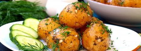 молодой картофель, запеченный в рукаве в духовке. Шаг 11