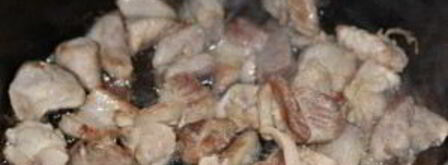 овощи, тушенные с мясом. Шаг 4