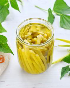 Стручковая фасоль консервированная
