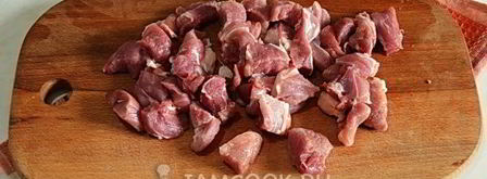 тушеная квашеная капуста со свининой. Шаг 5