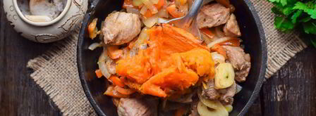 тыква фаршированная мясом. Шаг 6