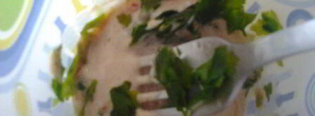 запеченный картофель с базиликом и мятой. Шаг 4