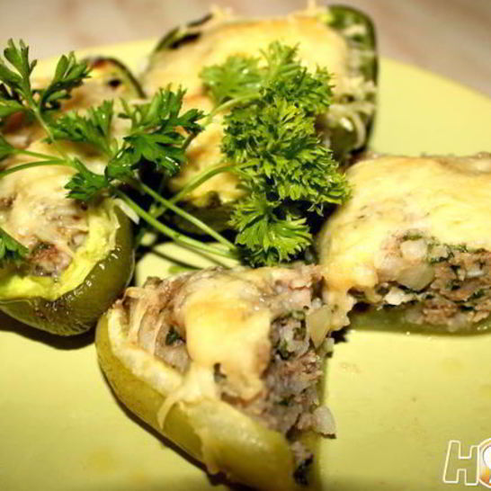 Рецепт запеченного перца под сыром