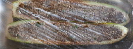 жареные огурцы с грибами. Шаг 9