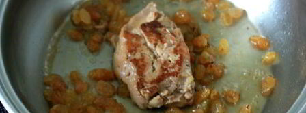 фламбированная печень трески. Шаг 9