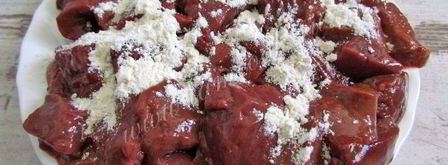 говяжья печень тушеная в мультиварке. Шаг 4