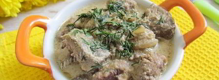 говяжья печень тушеная в мультиварке. Шаг 10